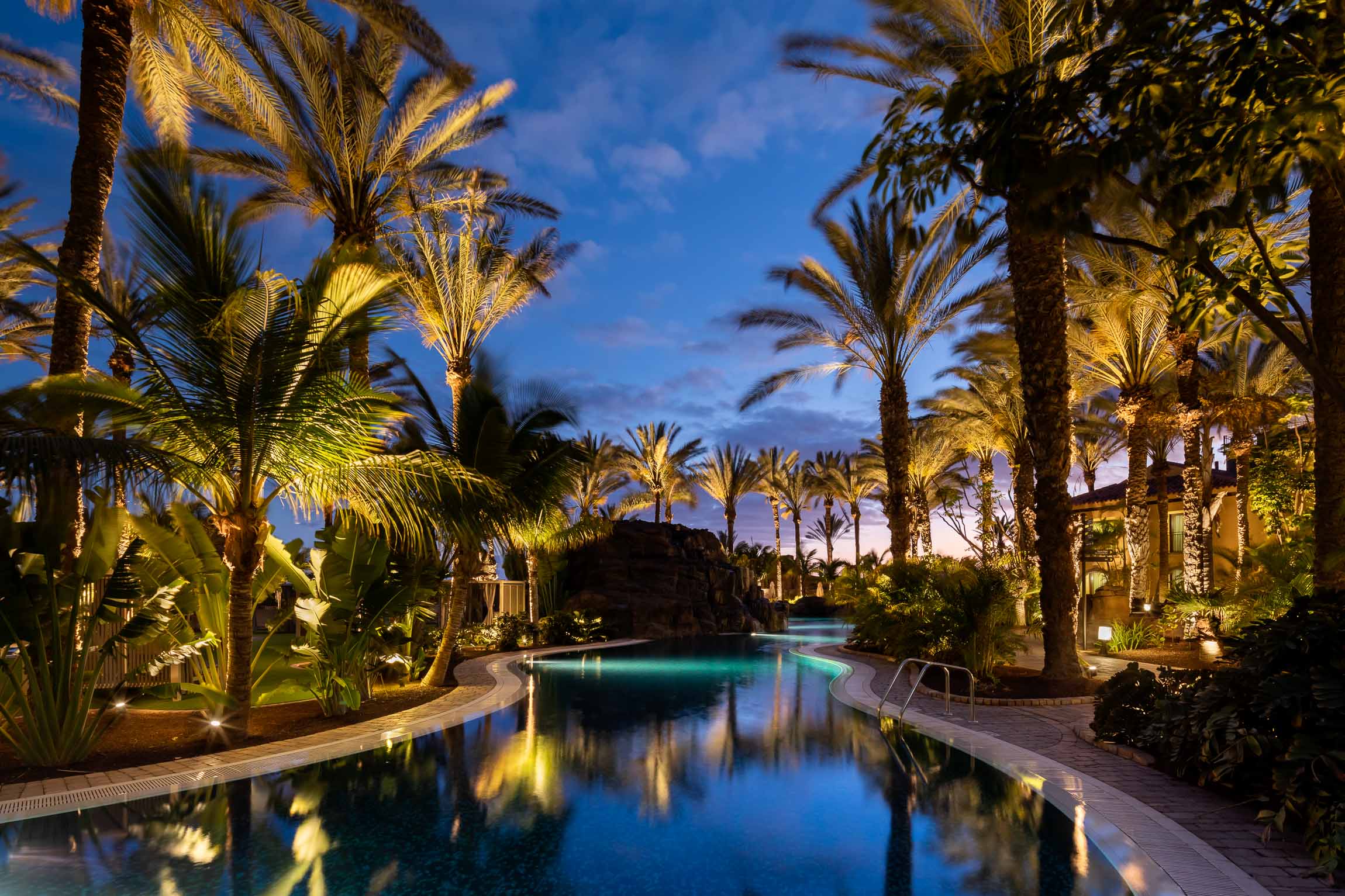 lopesan costa meloneras resort & spa poolatmosphäre