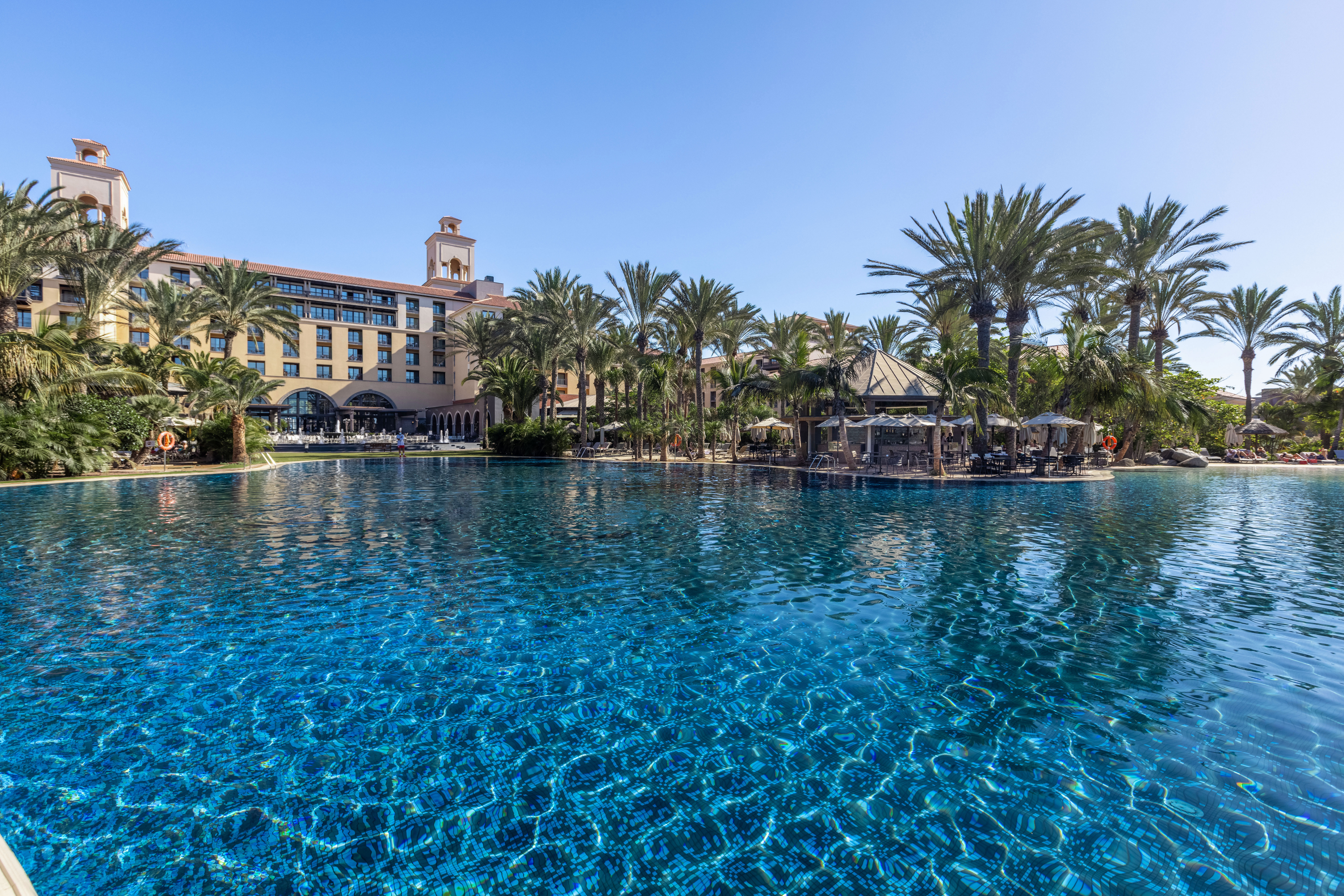 fotografías lopesan costa meloneras piscina lago
