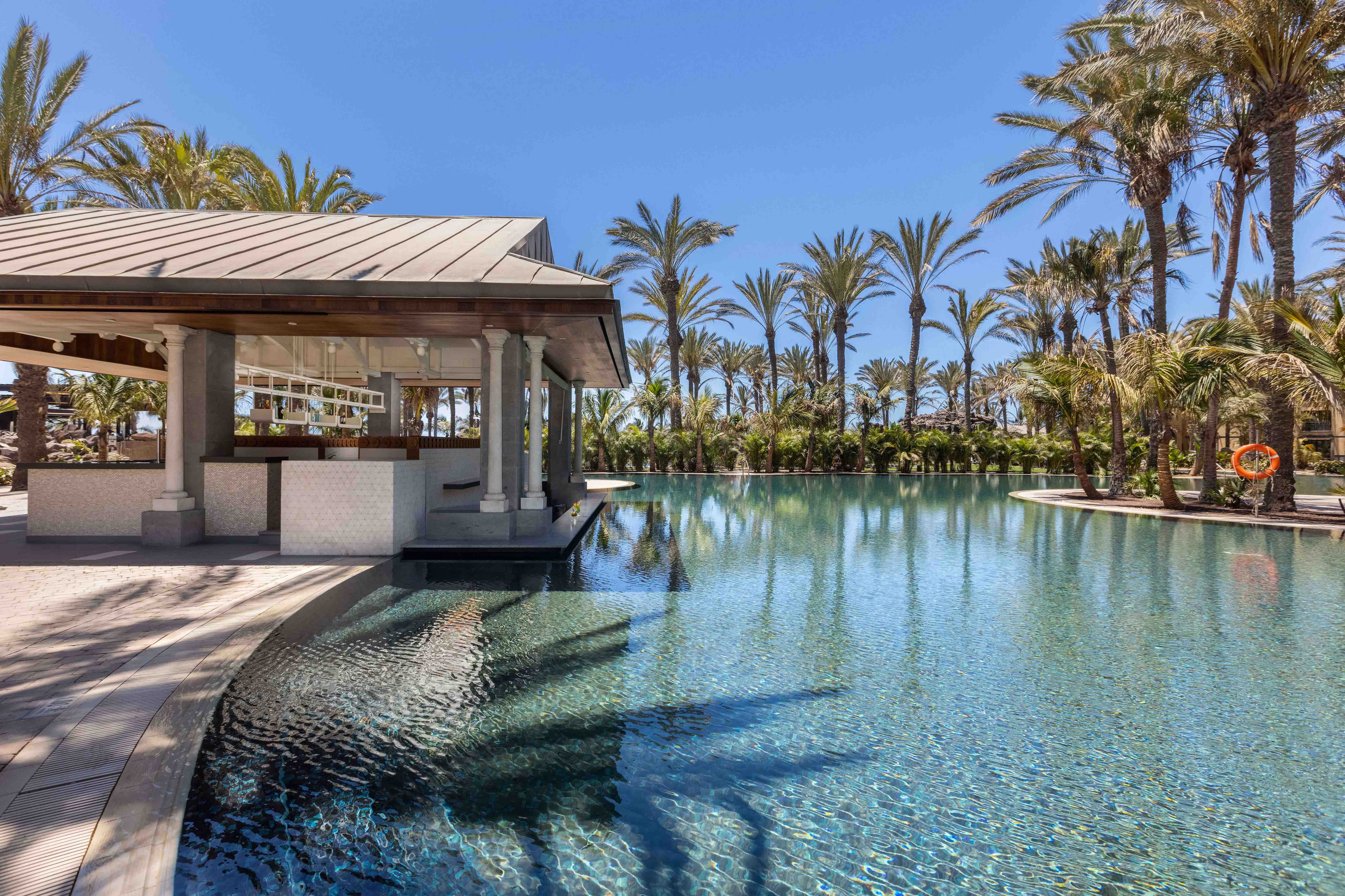 ausblick poolbar hotel lopesan costa meloneras