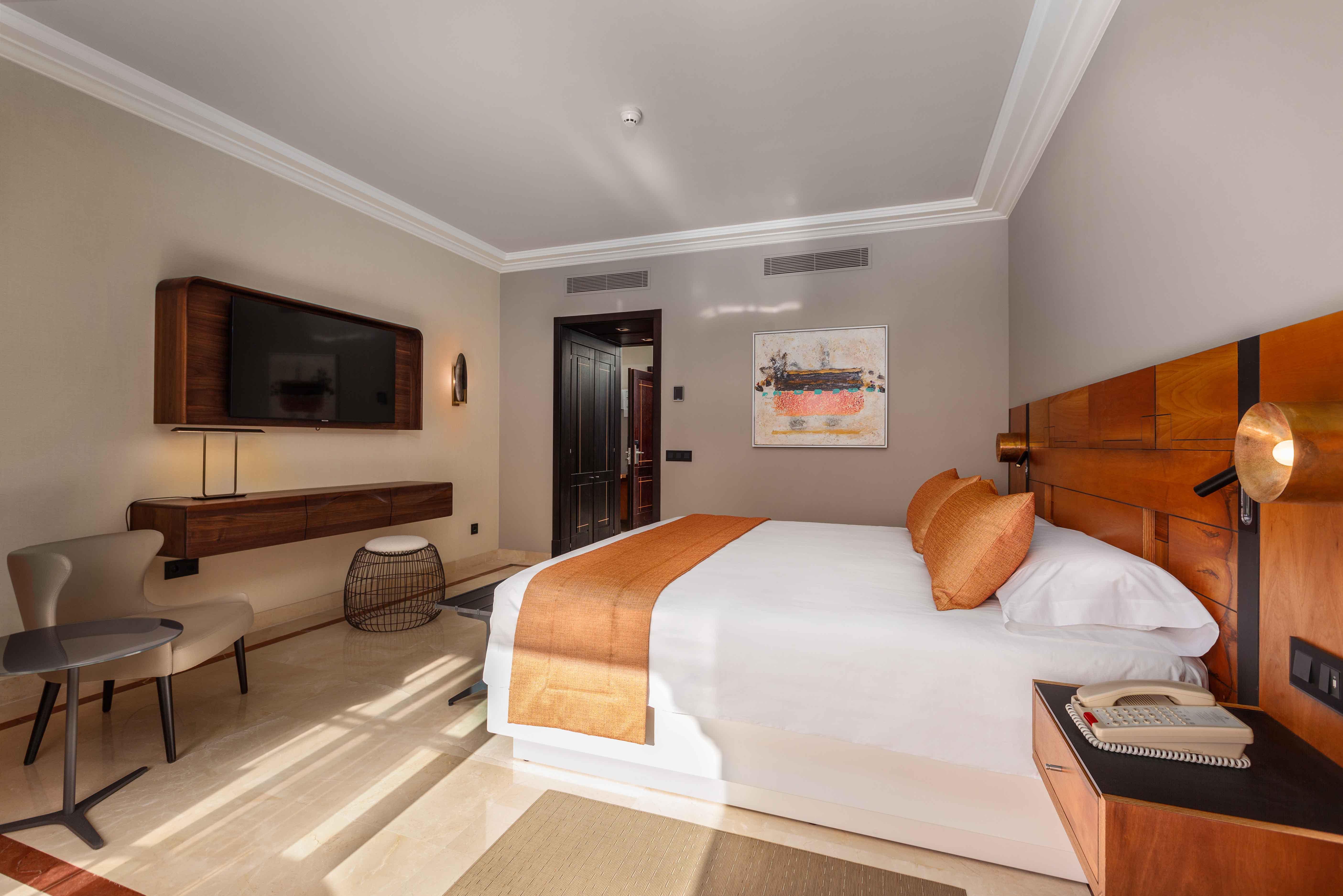 bett zimmer deluxe lopesan costa meloneras resort & spa