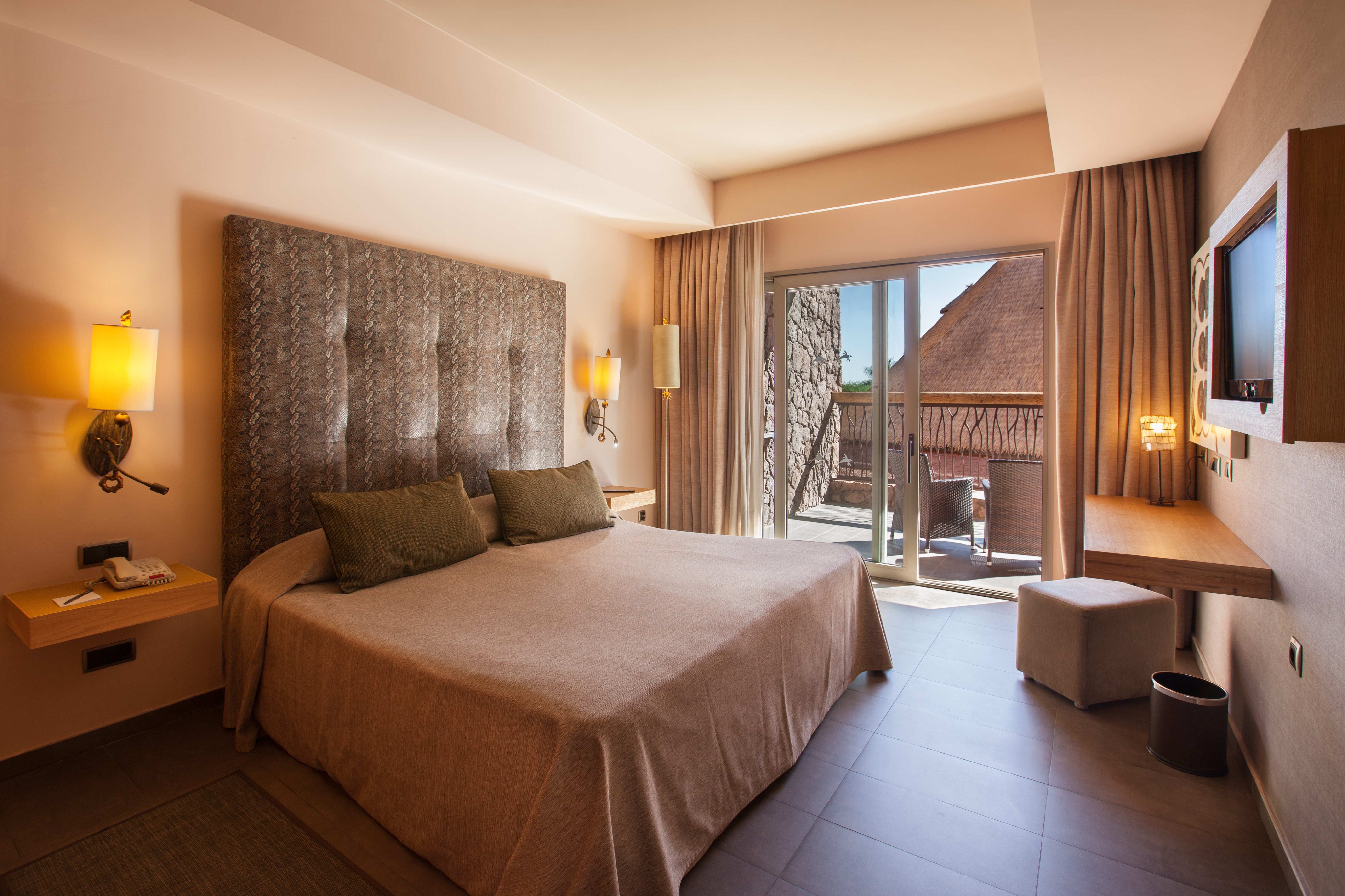lopesan baobab fotos habitaciones doble standar piscina