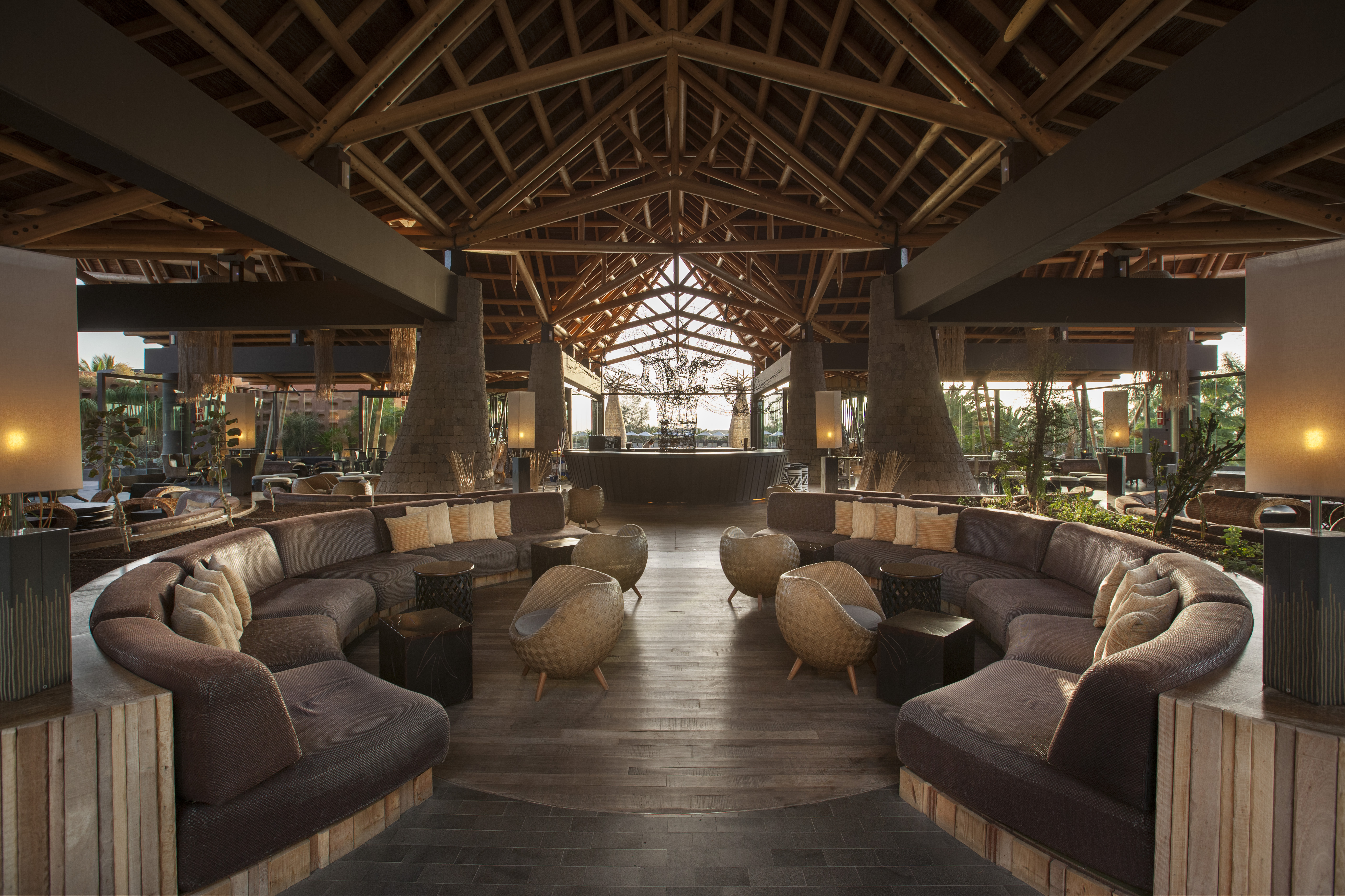 lobby lopesan baobab fotos