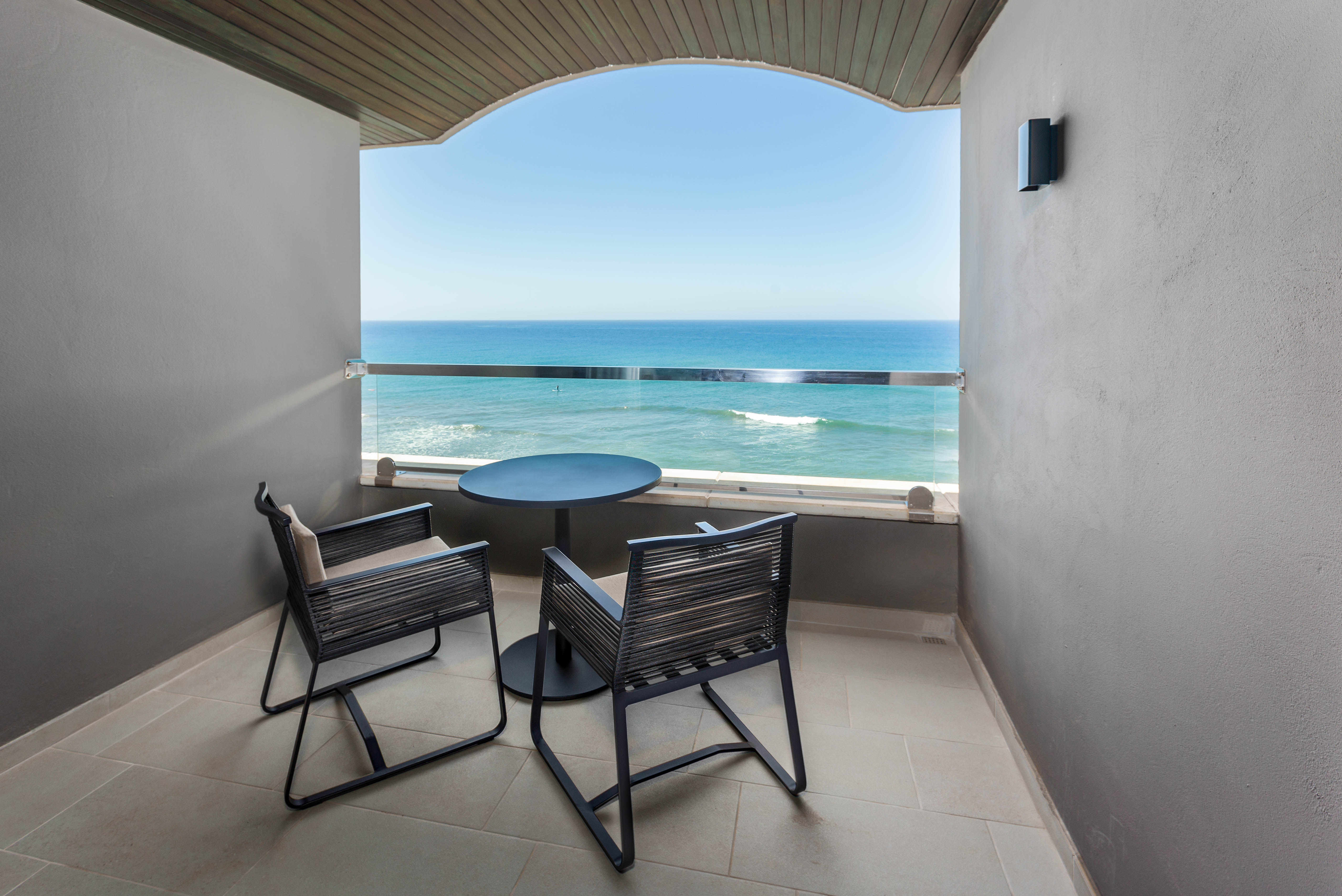 terraza habitación doble superior vista hotel faro lopesan collection