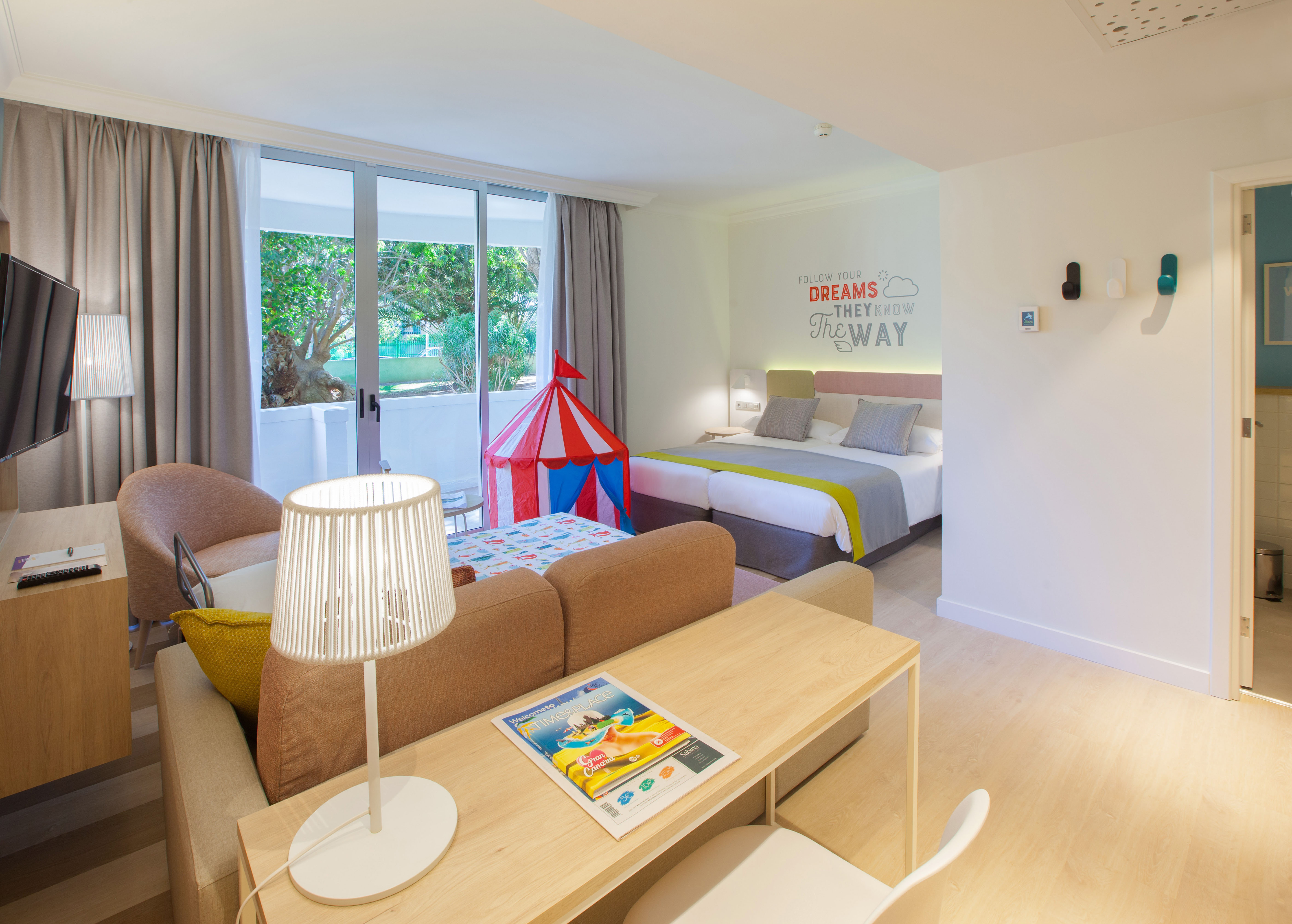 bett doppelzimmer familie hotel abora buenaventura