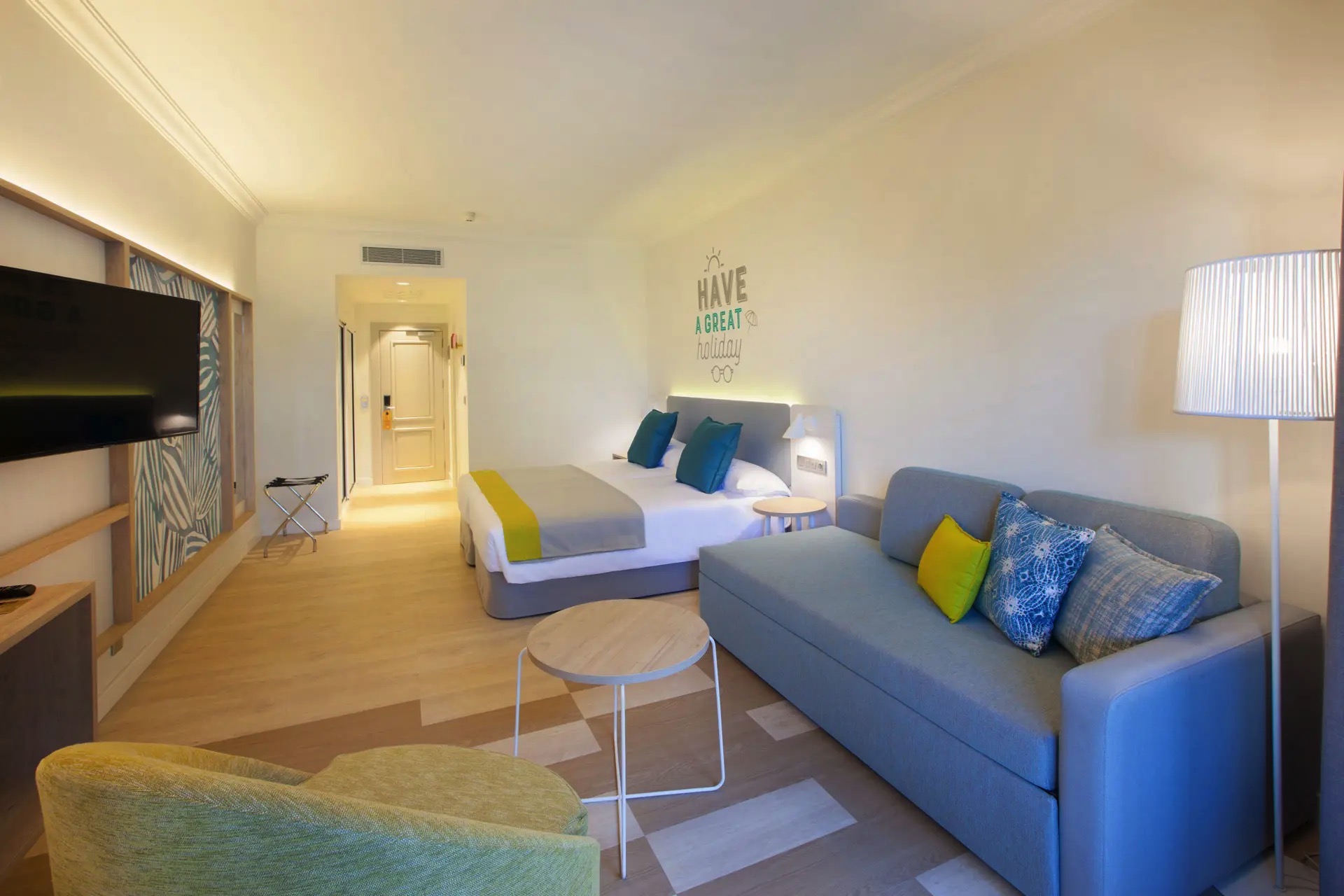 bett doppelzimmer standard economy hotel abora buenaventura