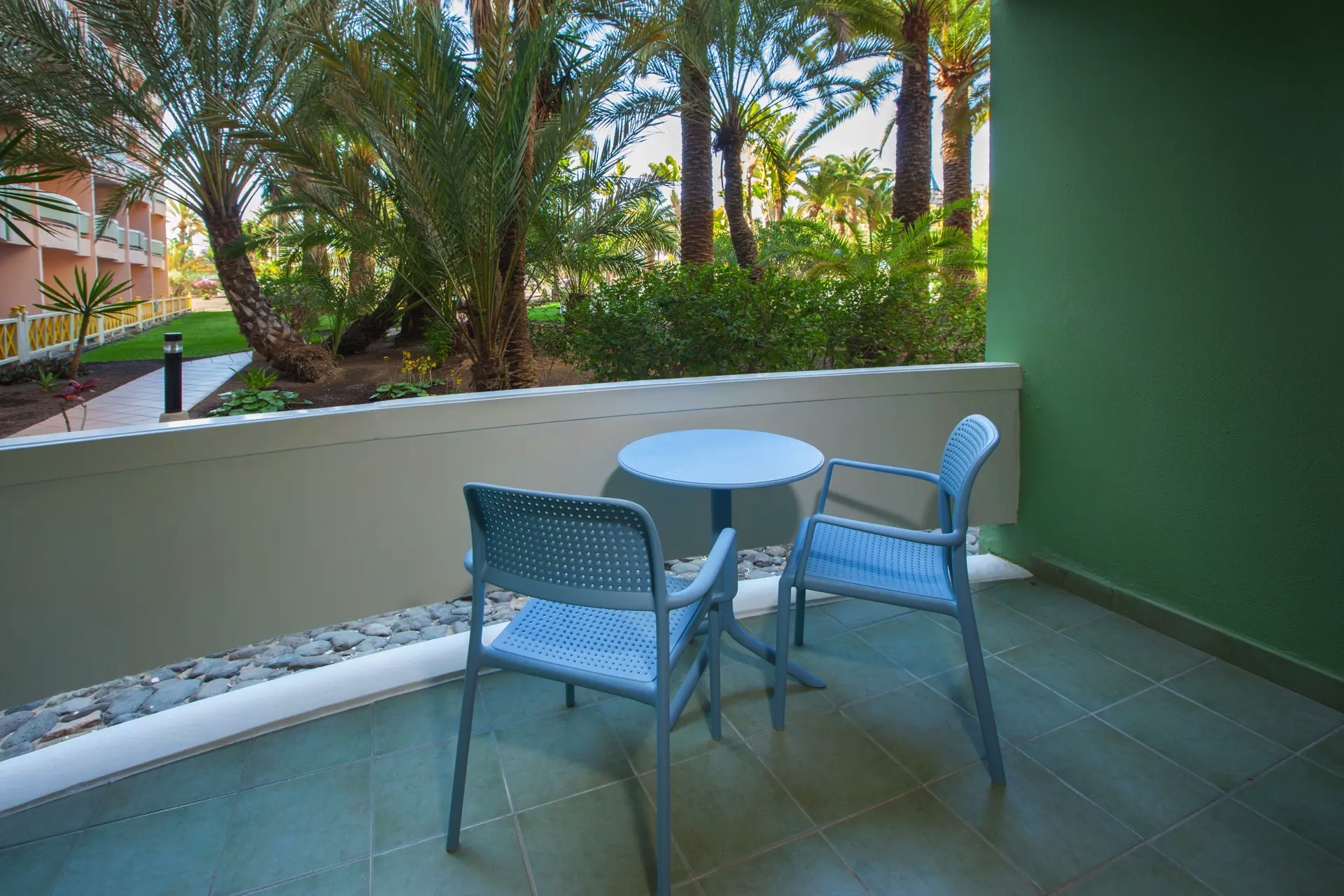 terrasse doppelzimmer standard hotel abora buenaventura