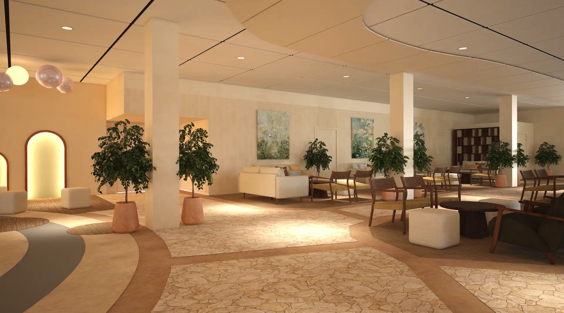 Lobby pictures IFA Schöneck Hotel