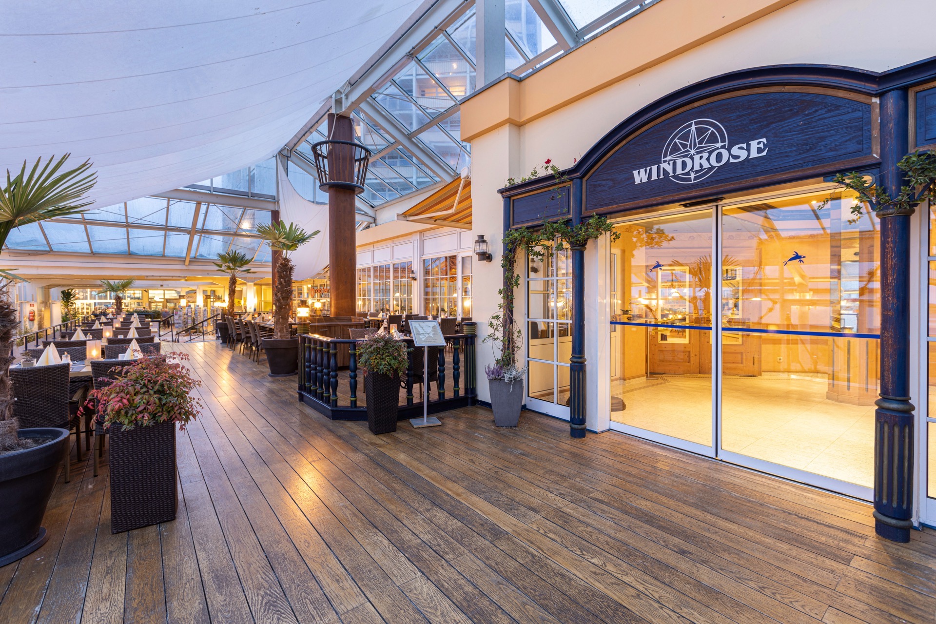 bilder und fotos ifa fehmarn hotel & ferien-centrum restaurant terrasse