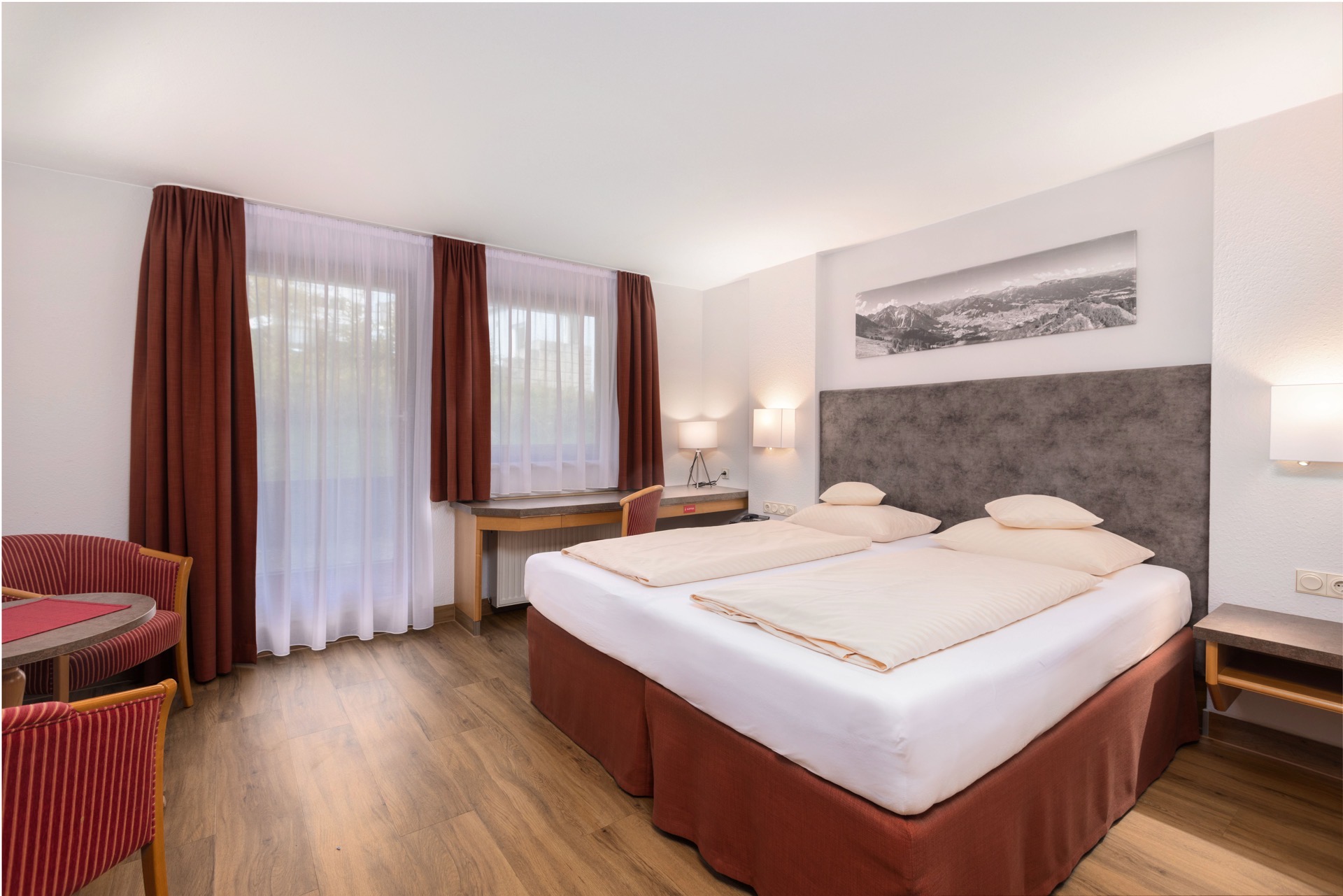 Terrassenzimmerfotos des Hotels IFA Alpenrose