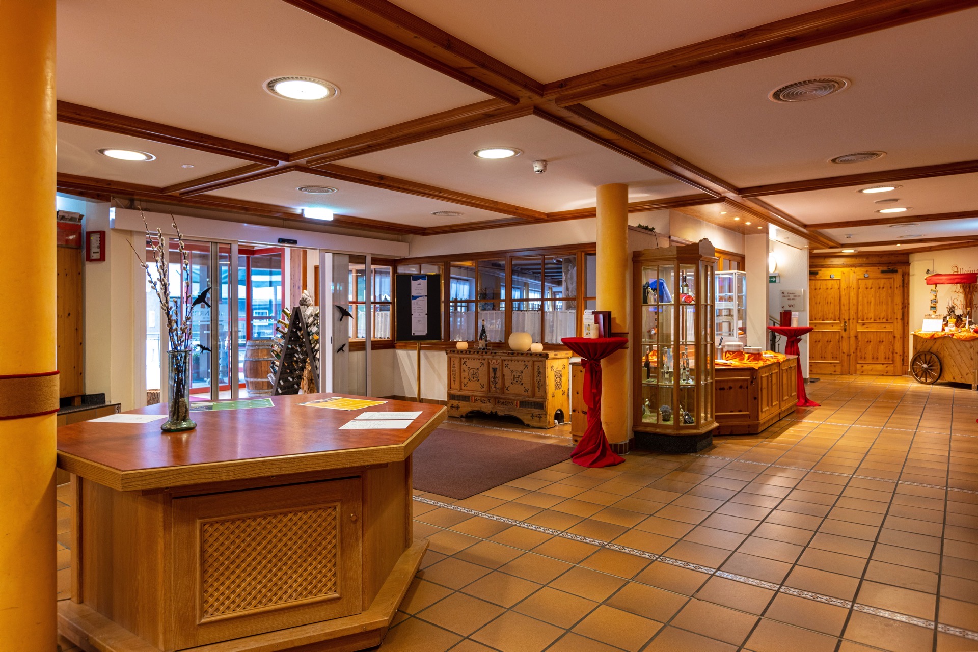 Eingangsfotos des Hotels IFA Alpenrose
