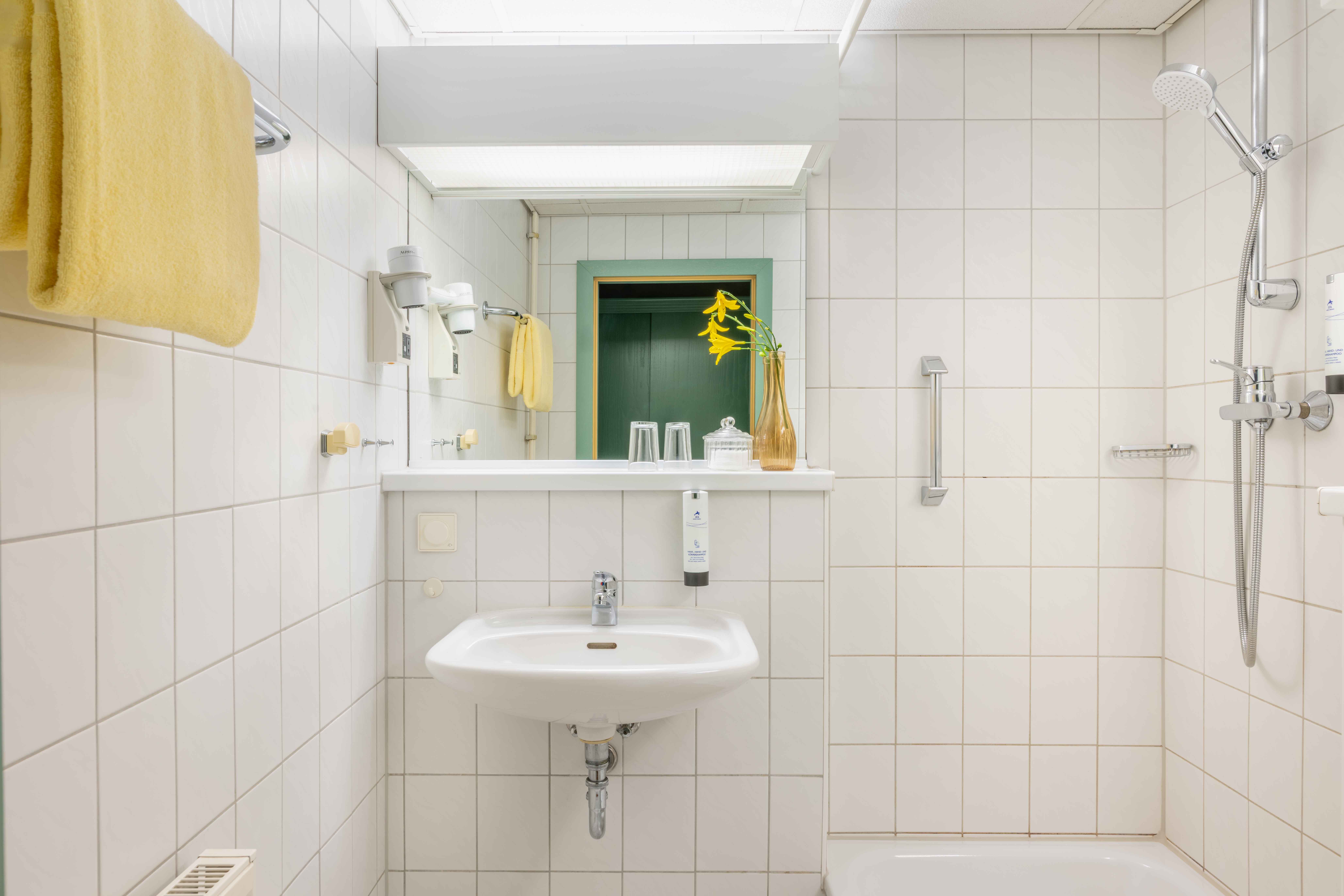 bathroom apartment 1 bedroom ifa schoneck hotel