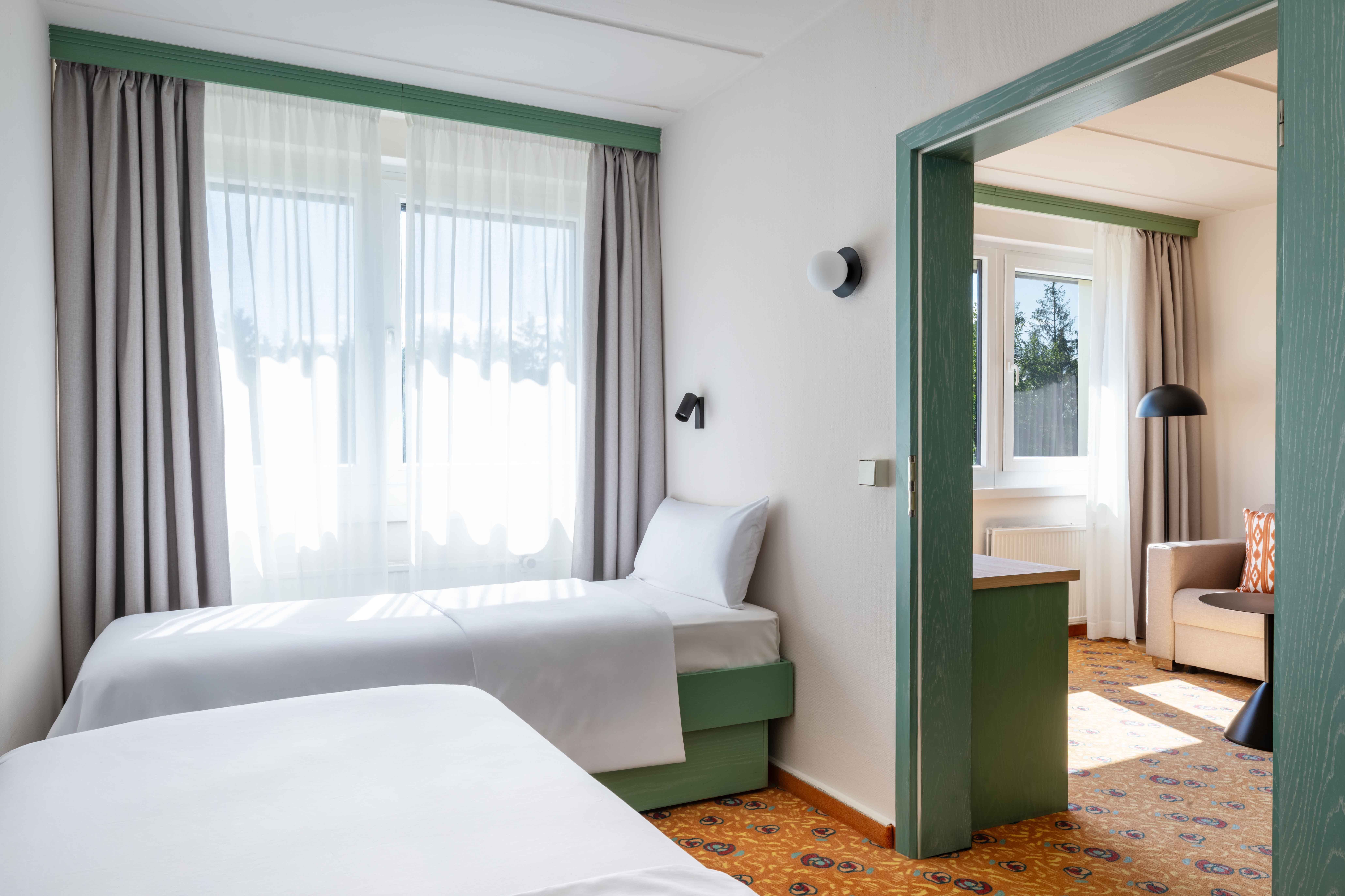 bed apartment 2 bedrooms ifa schoneck hotel
