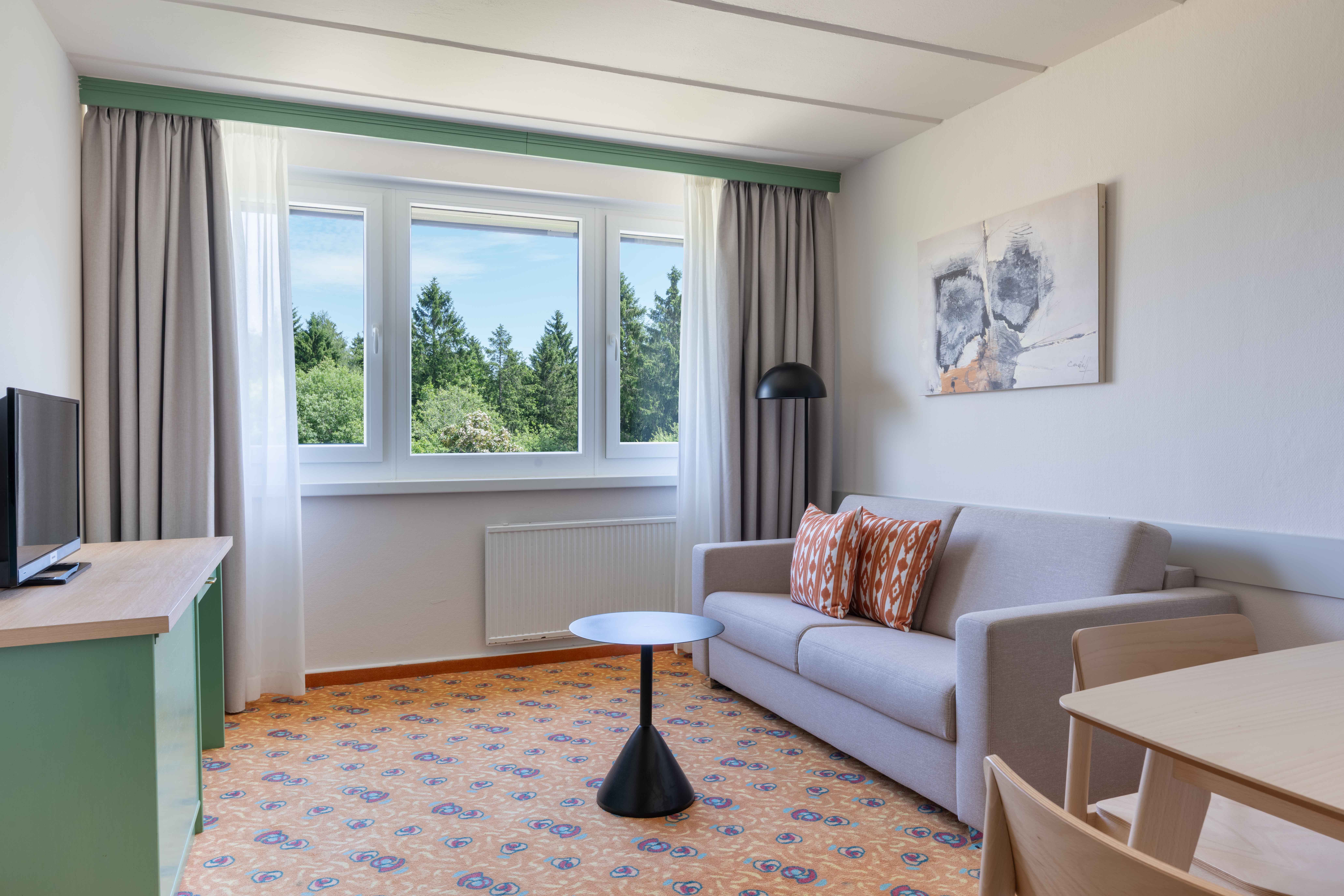 lounge bed apartment 1.5 bedroom ifa schoneck hotel