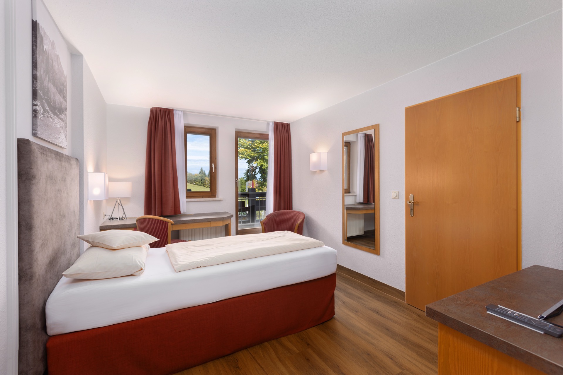 habitación individual vista ifa alpenrose hotel