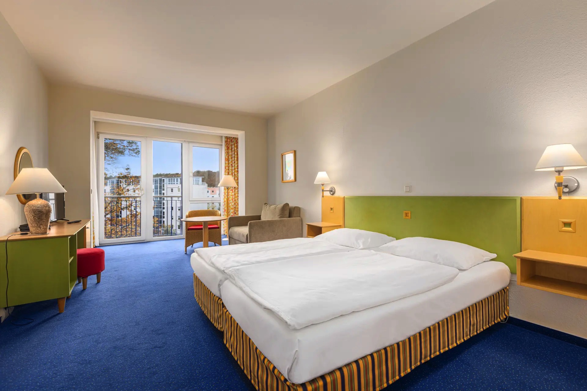 cama apartamento 1.5 dormitorio hotel ifa rügen