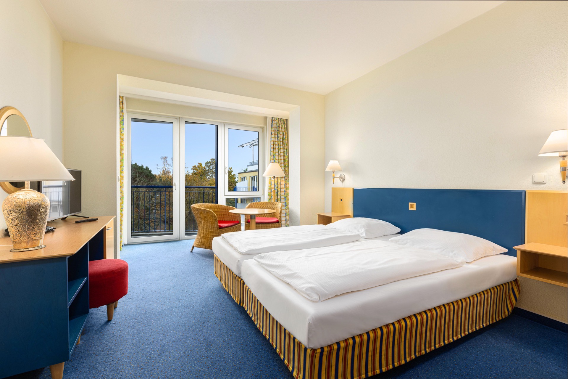 entrada habitación doble confort hotel ifa rügen