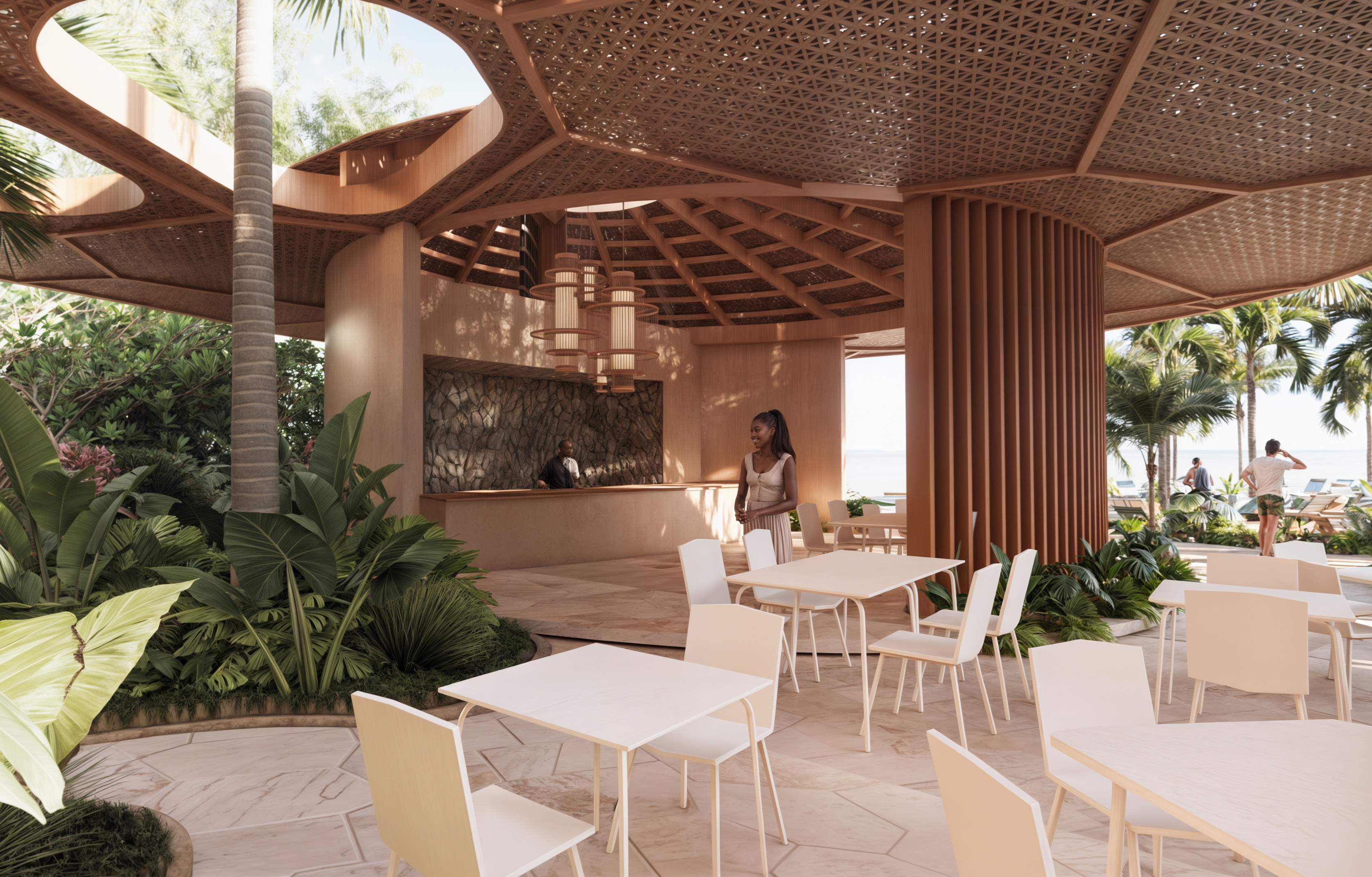 Lopesan Splash Cove Vela Beach Club Gastronomic Space