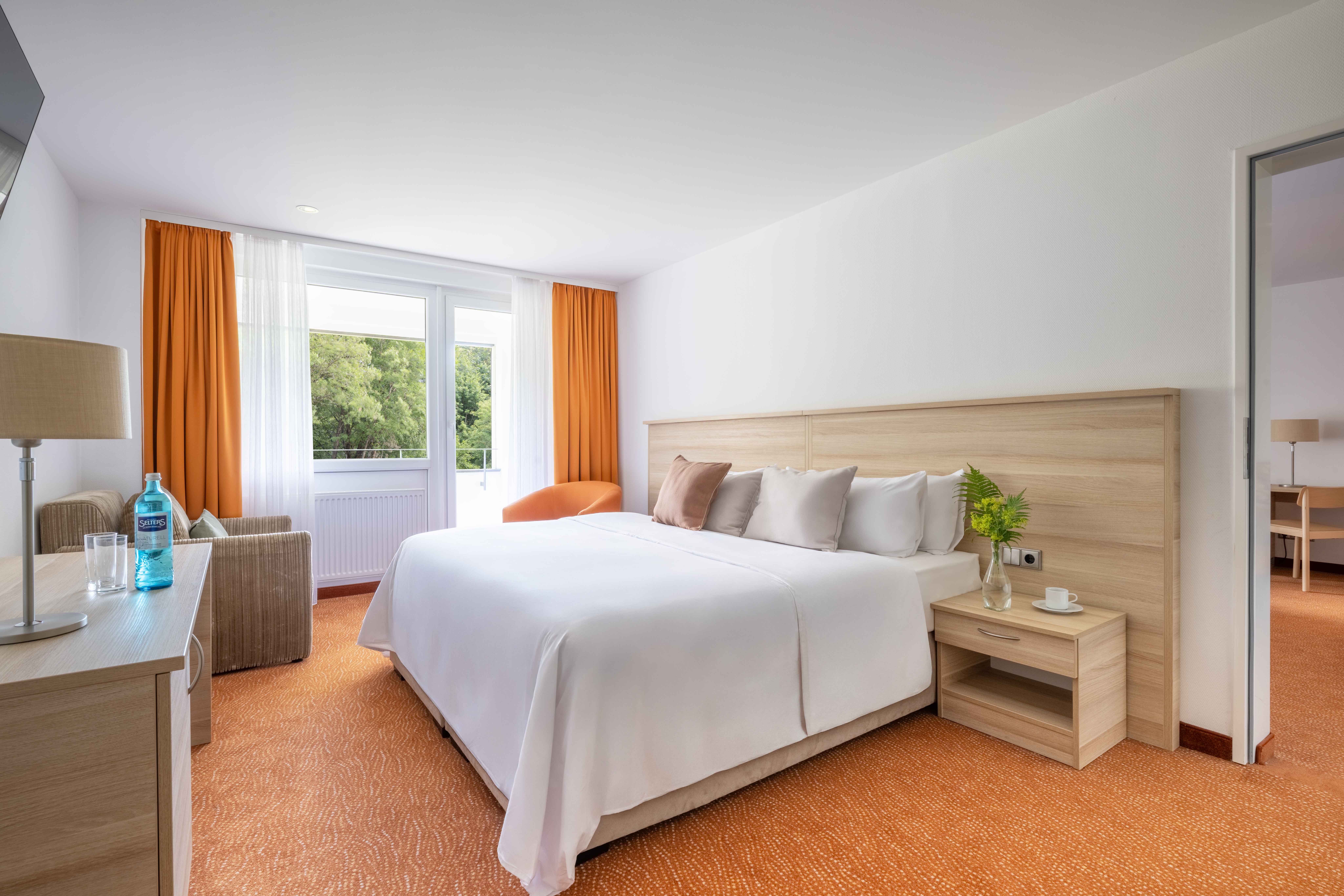 cama habitación superior hotel ifa schoneck