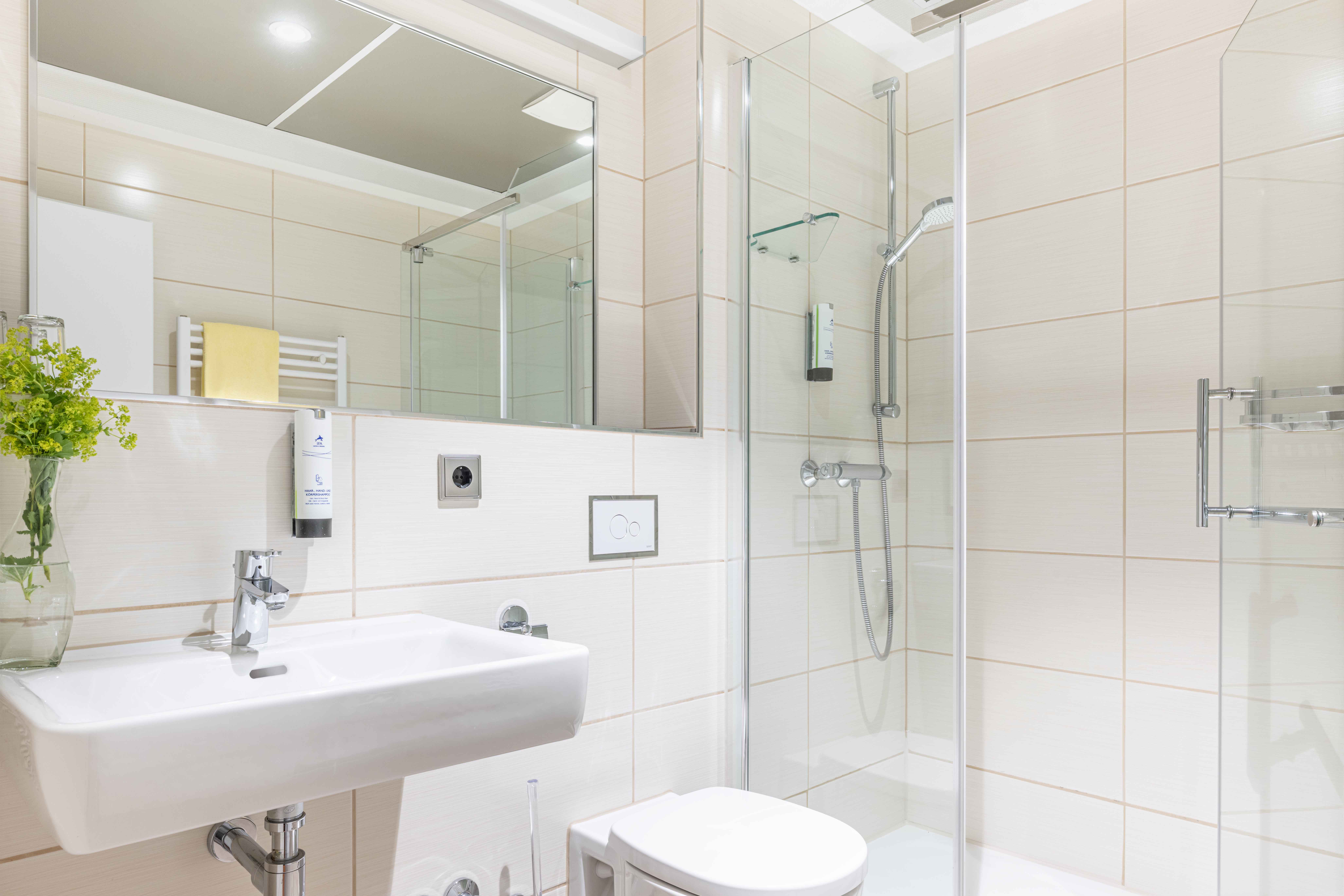 bathroom superior room ifa schoneck hotel