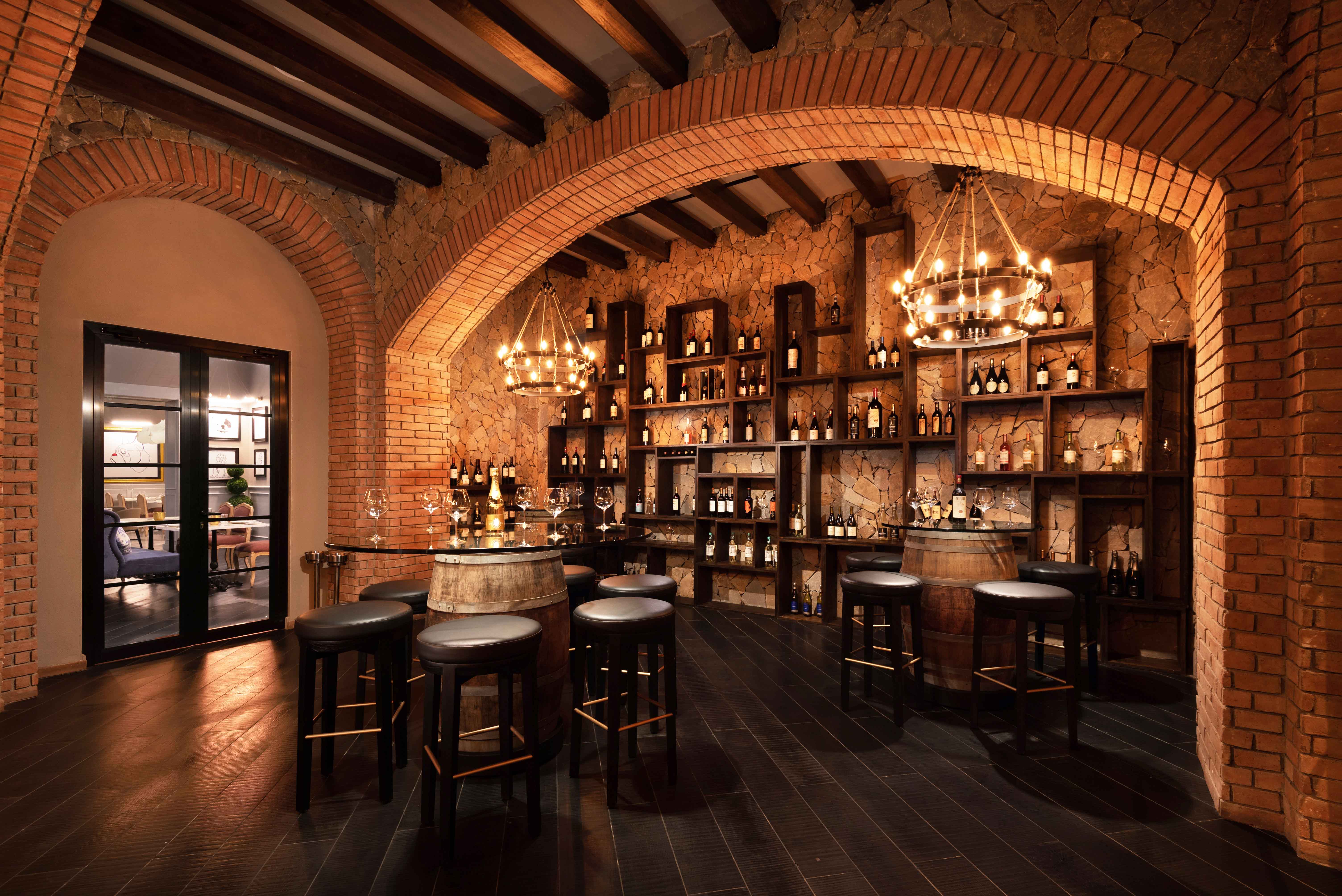 Private wine cellar at Baco Wine Cellar Punta Cana