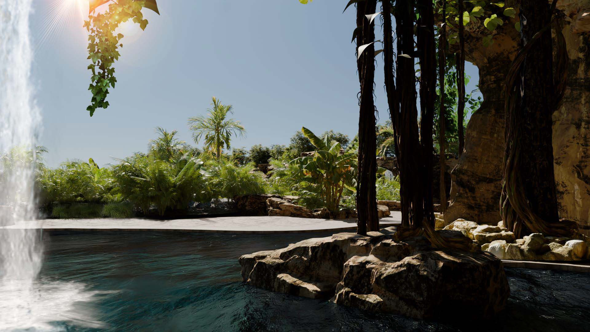 Lopesan Caoba Lagoon Cenote Bathing