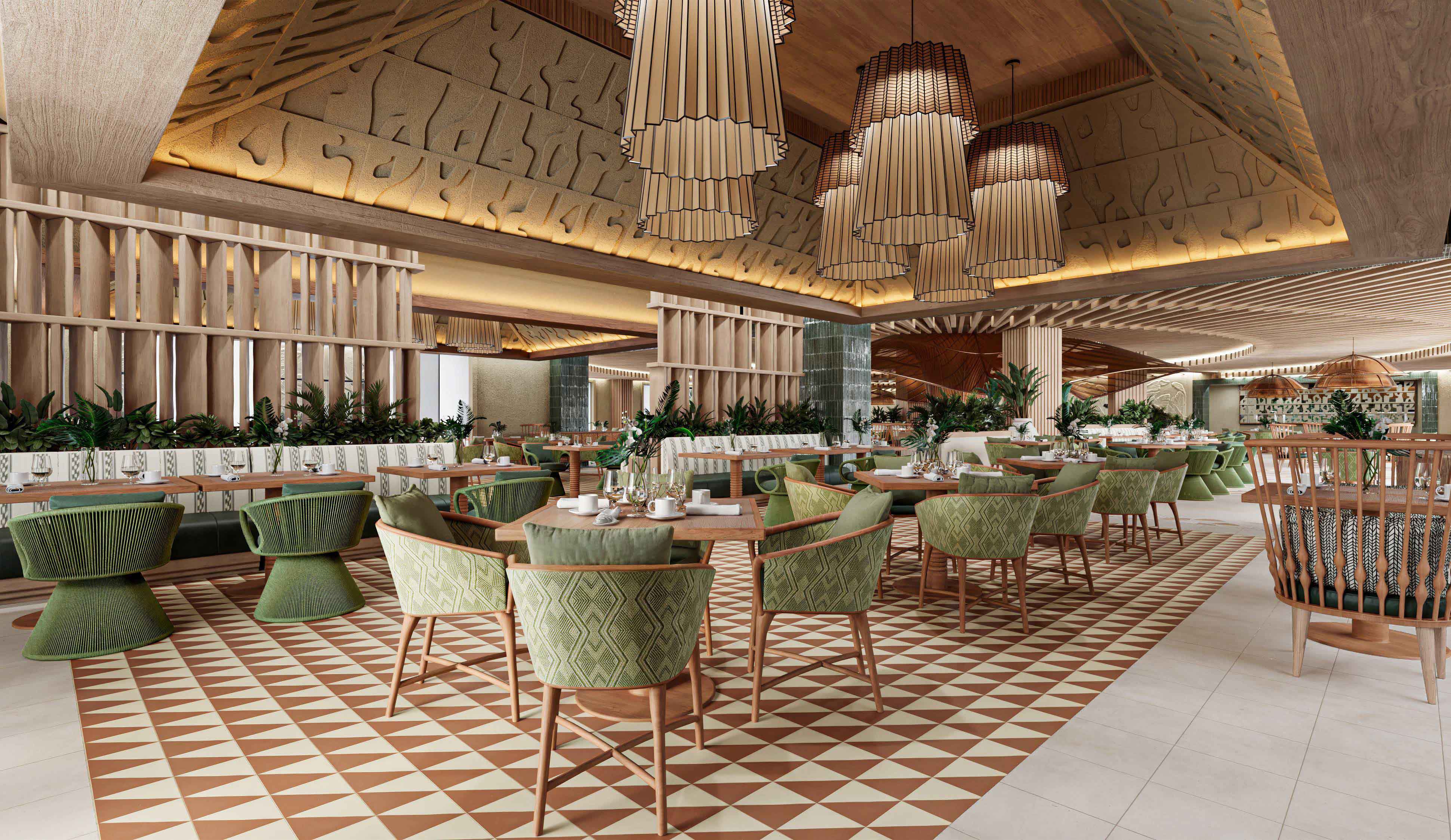 Pavilion Buffet mit internationaler Küche im Lopesan Splash Cove