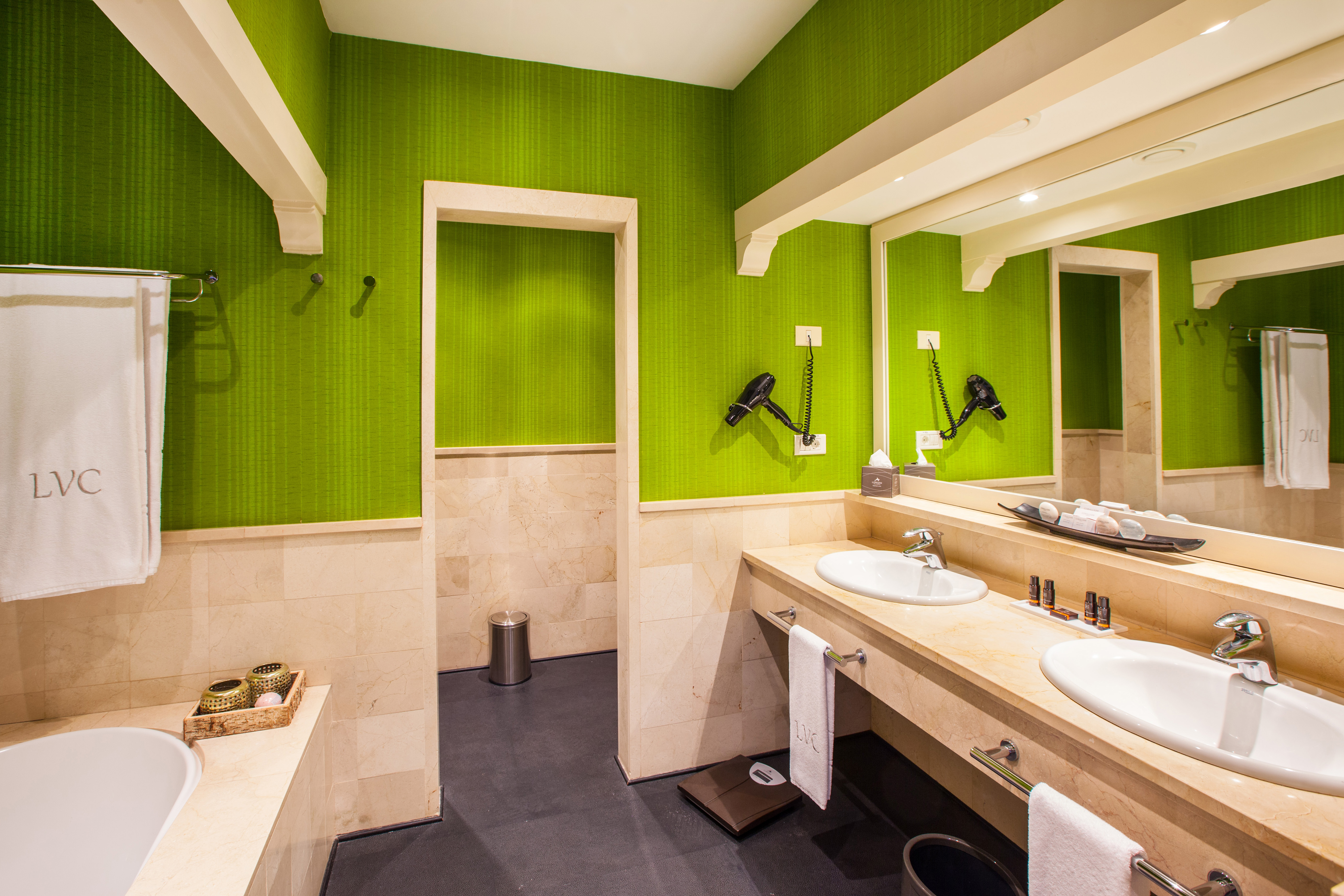 imágenes y fotos baño habitación doble deluxe hotel lopesan villa del conde