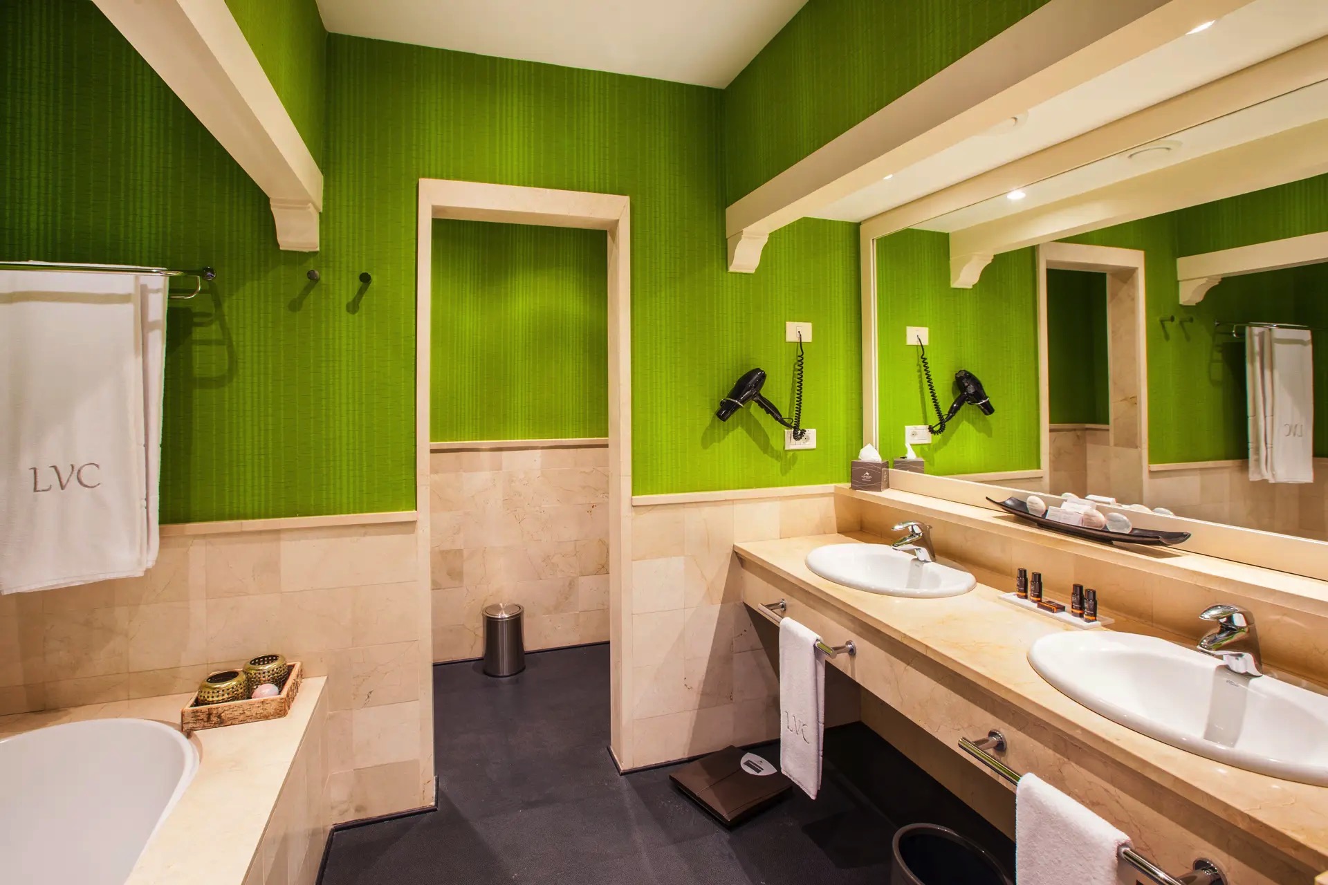 badezimmer doppelzimmer deluxe blick lopesan villa del conde