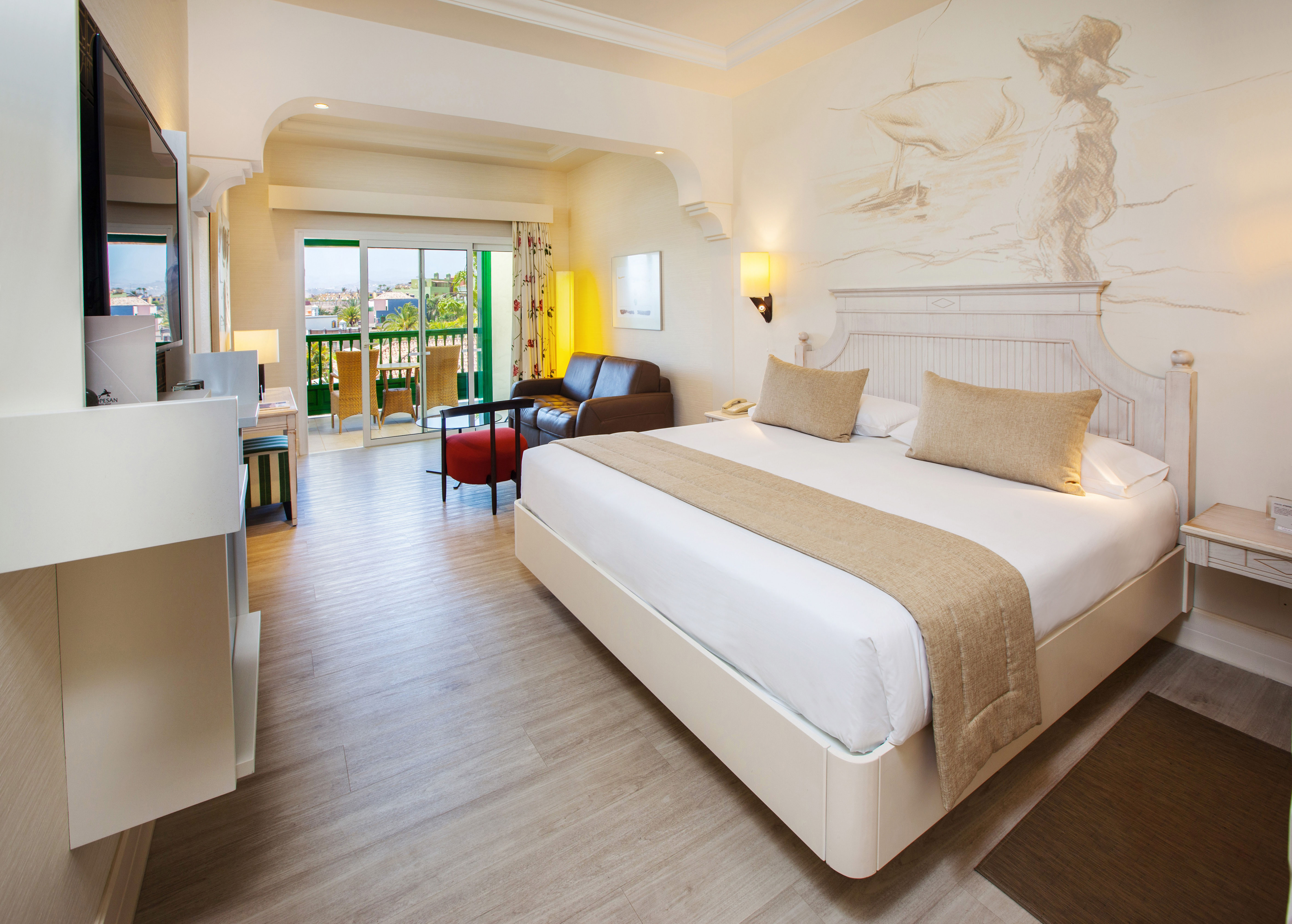 bett doppelzimmer standard vlick lopesan villa del conde