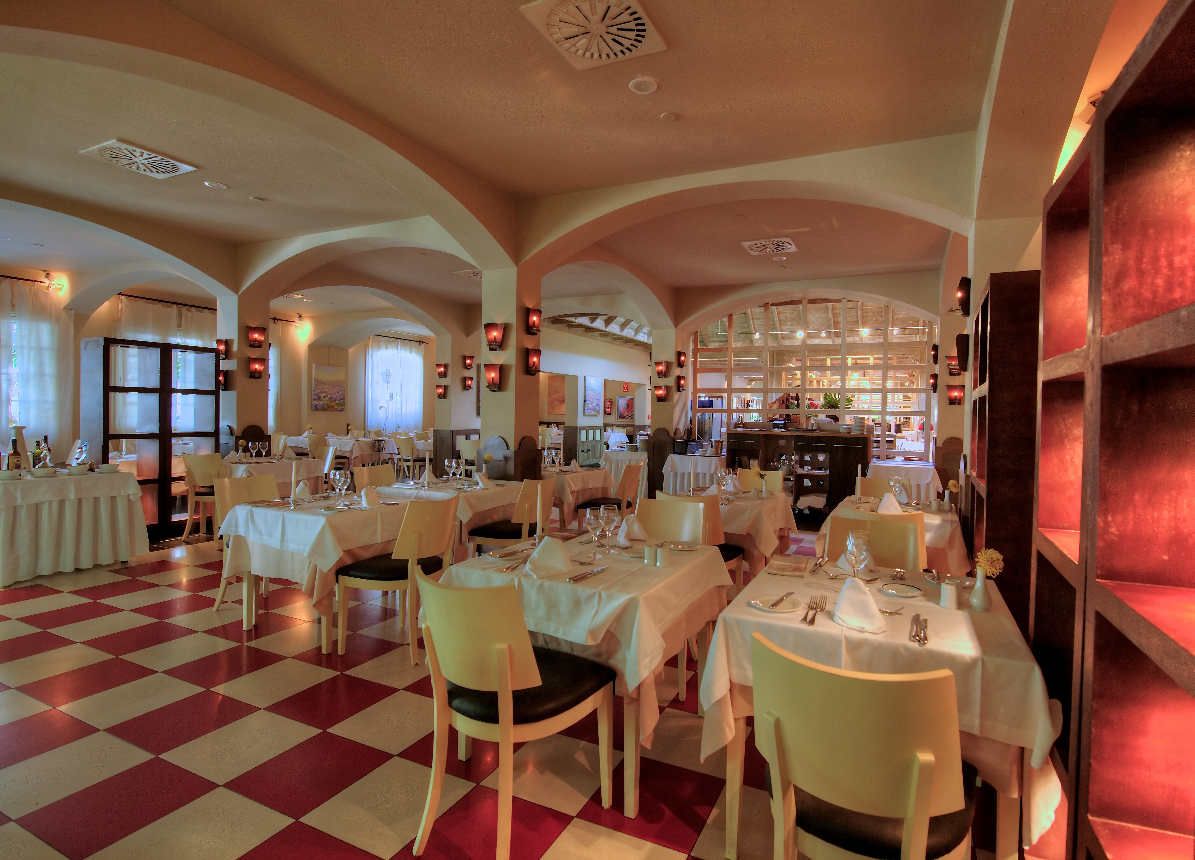 buffet la plaza fotos hotel lopesan villa del conde