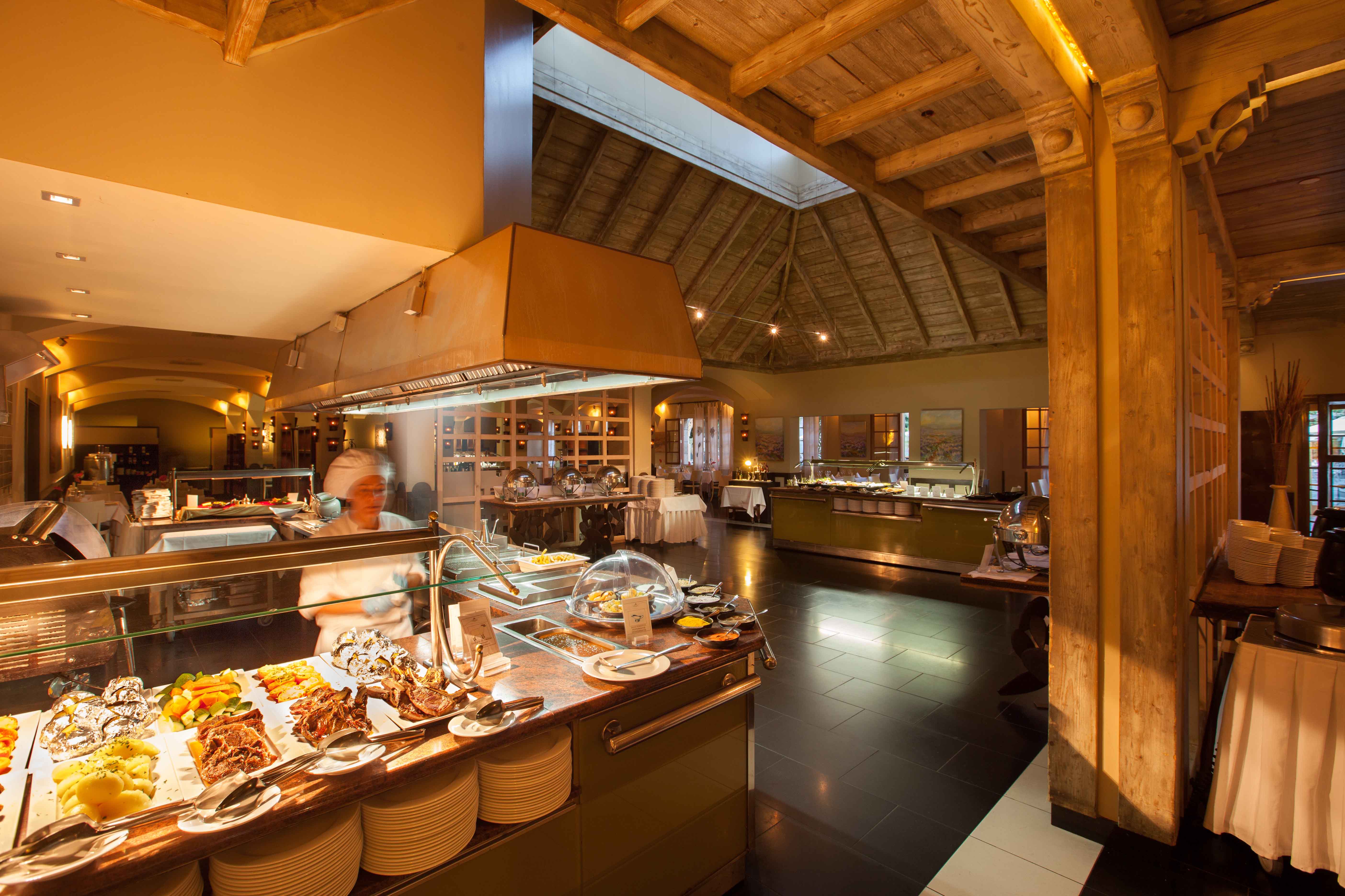 küche la plaza buffet villa del conde