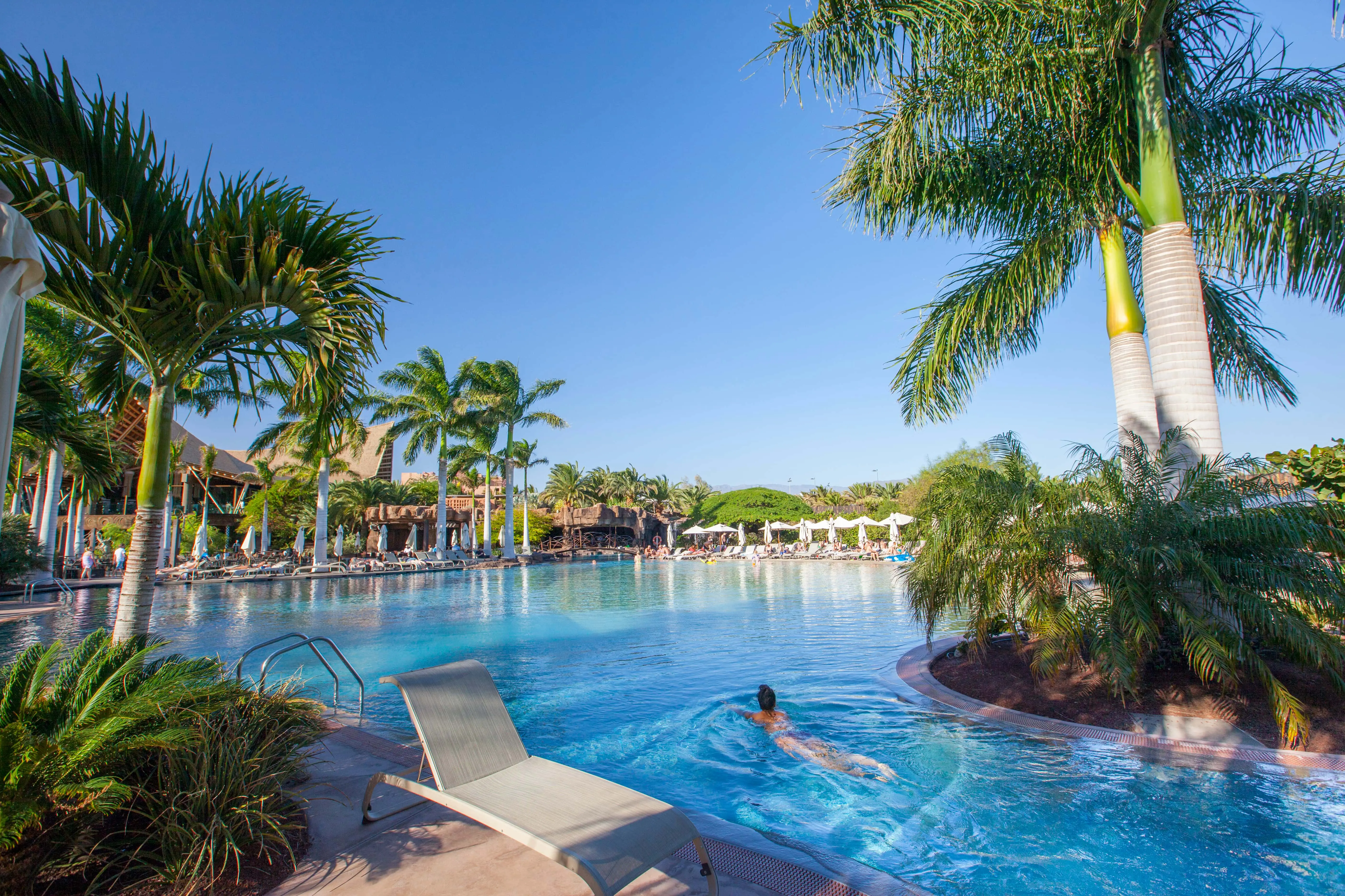 Piscina Ruinas y cascadas - Lopesan Baobab Resort